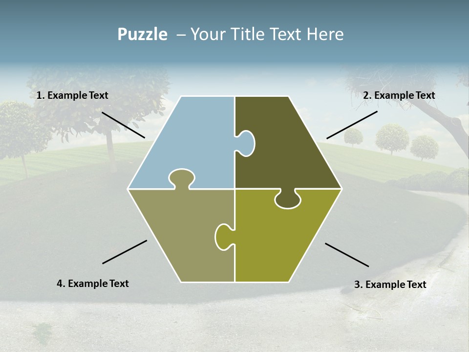 Farm Tale Picnic PowerPoint Template