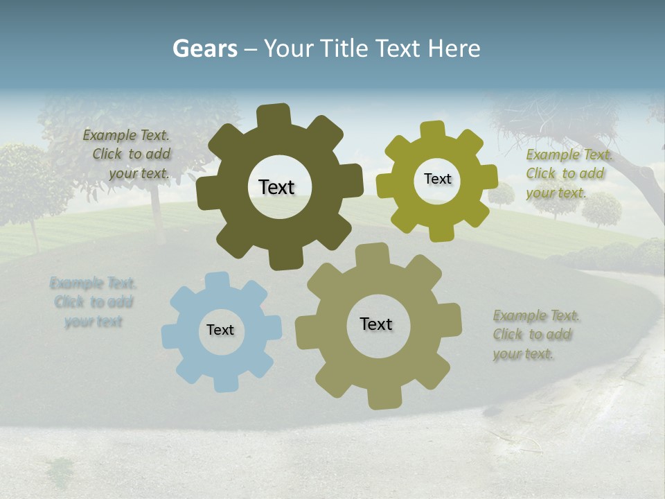 Farm Tale Picnic PowerPoint Template