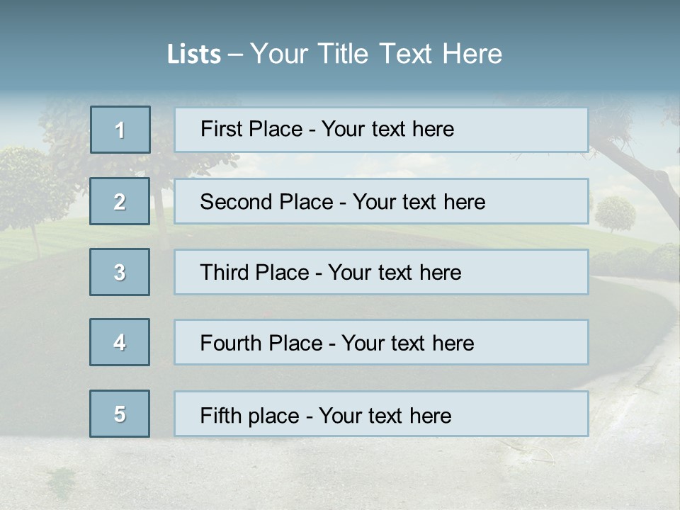 Farm Tale Picnic PowerPoint Template