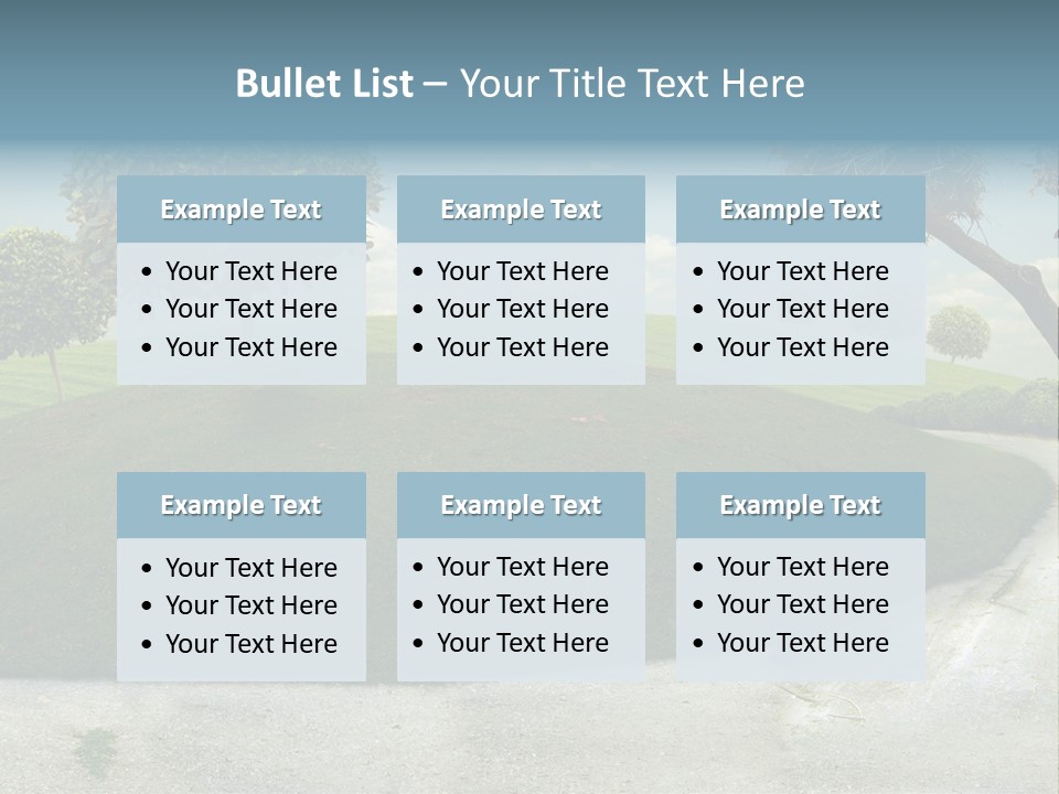 Farm Tale Picnic PowerPoint Template