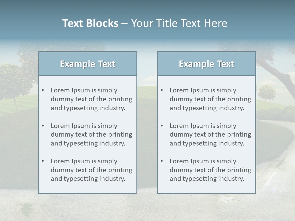 Farm Tale Picnic PowerPoint Template