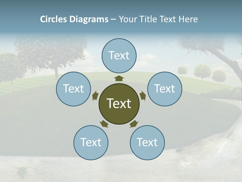 Farm Tale Picnic PowerPoint Template