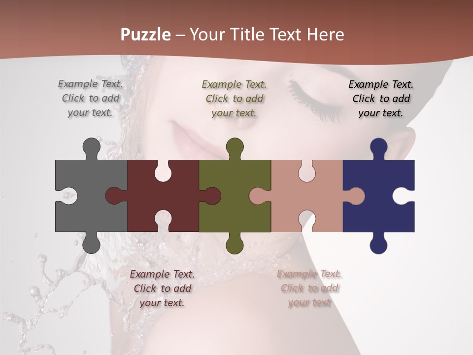 White Body Beautiful PowerPoint Template