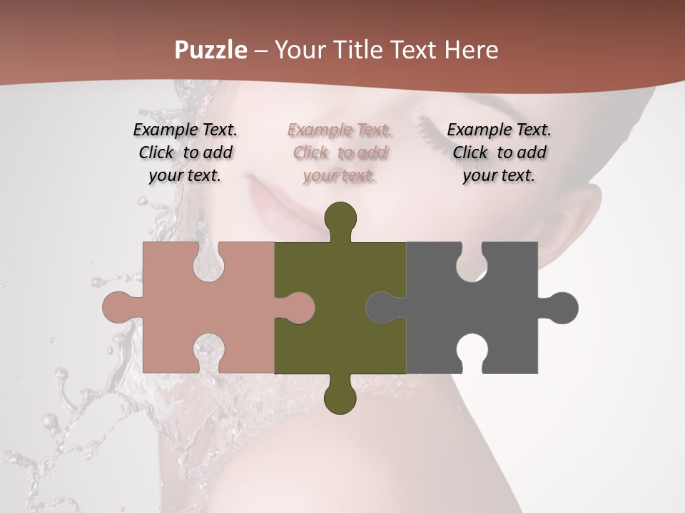 White Body Beautiful PowerPoint Template