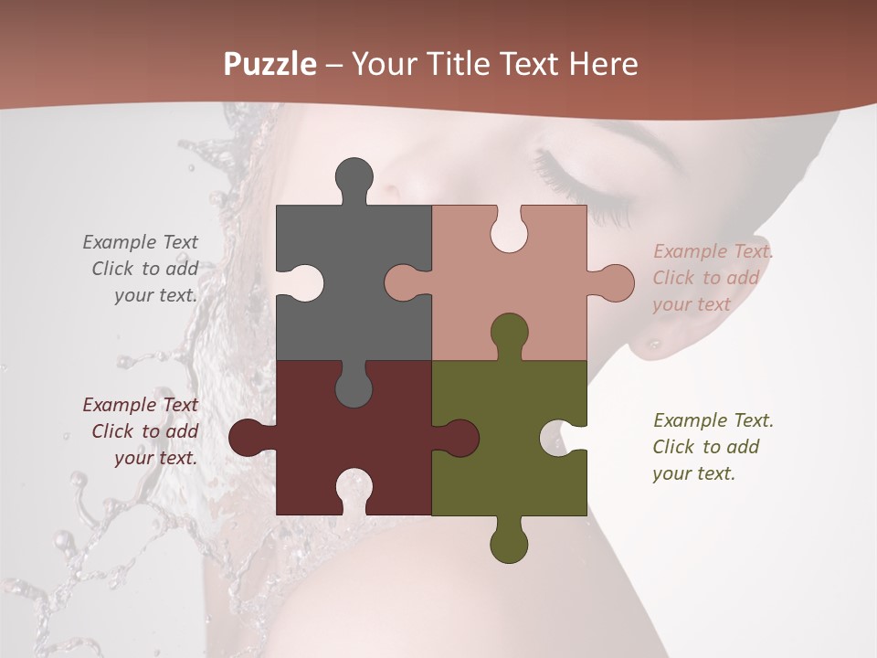 White Body Beautiful PowerPoint Template