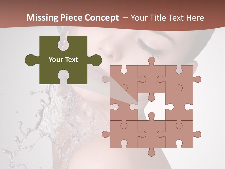 White Body Beautiful PowerPoint Template