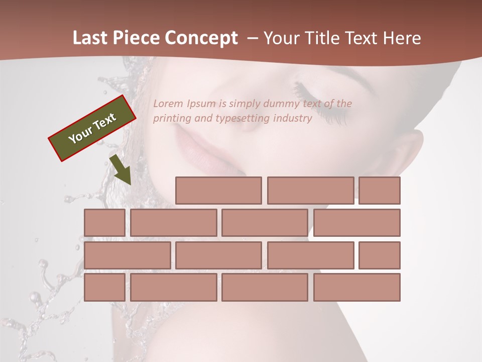 White Body Beautiful PowerPoint Template