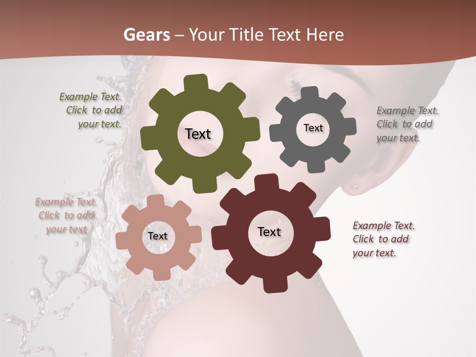 White Body Beautiful PowerPoint Template