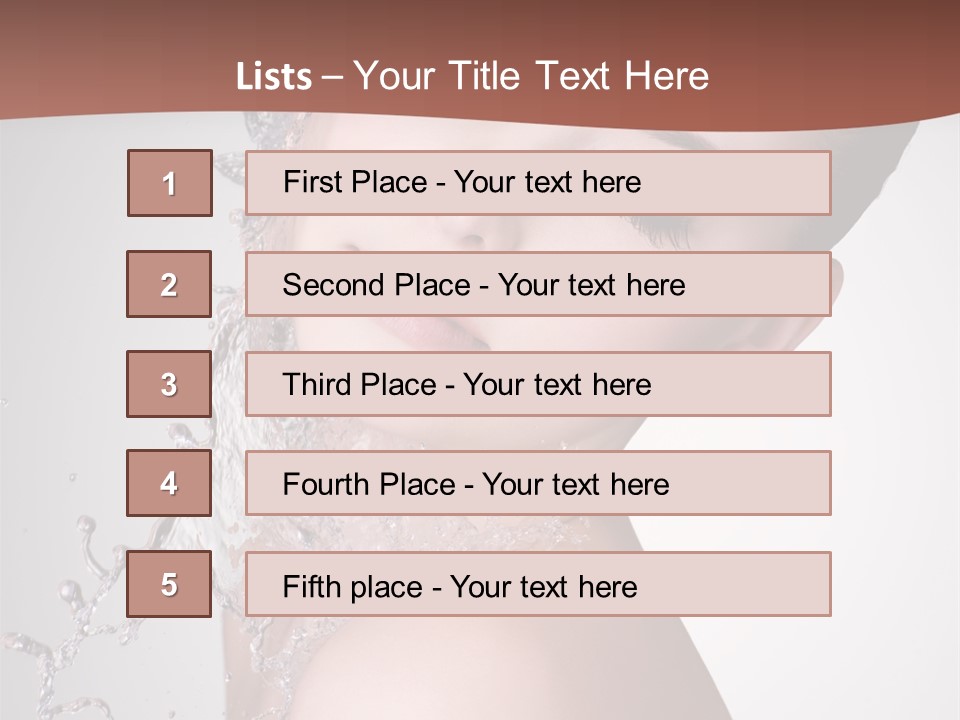 White Body Beautiful PowerPoint Template