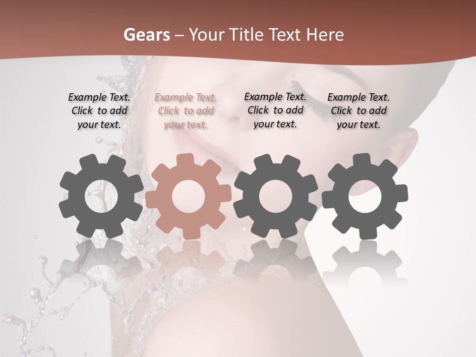 White Body Beautiful PowerPoint Template