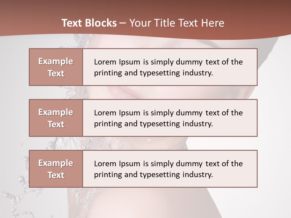 White Body Beautiful PowerPoint Template