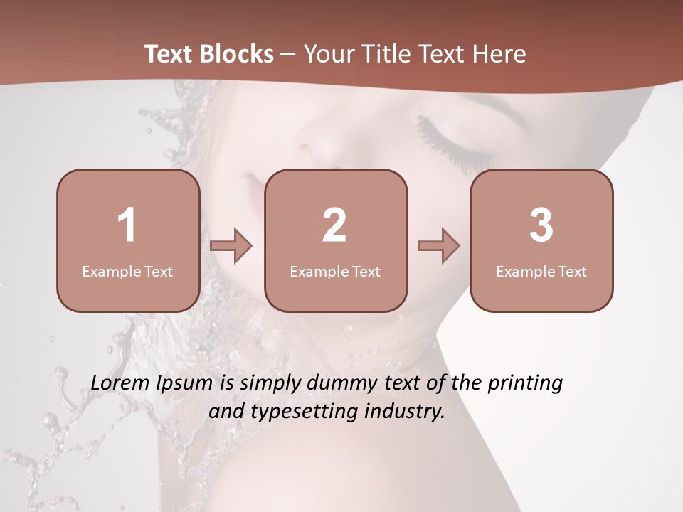 White Body Beautiful PowerPoint Template