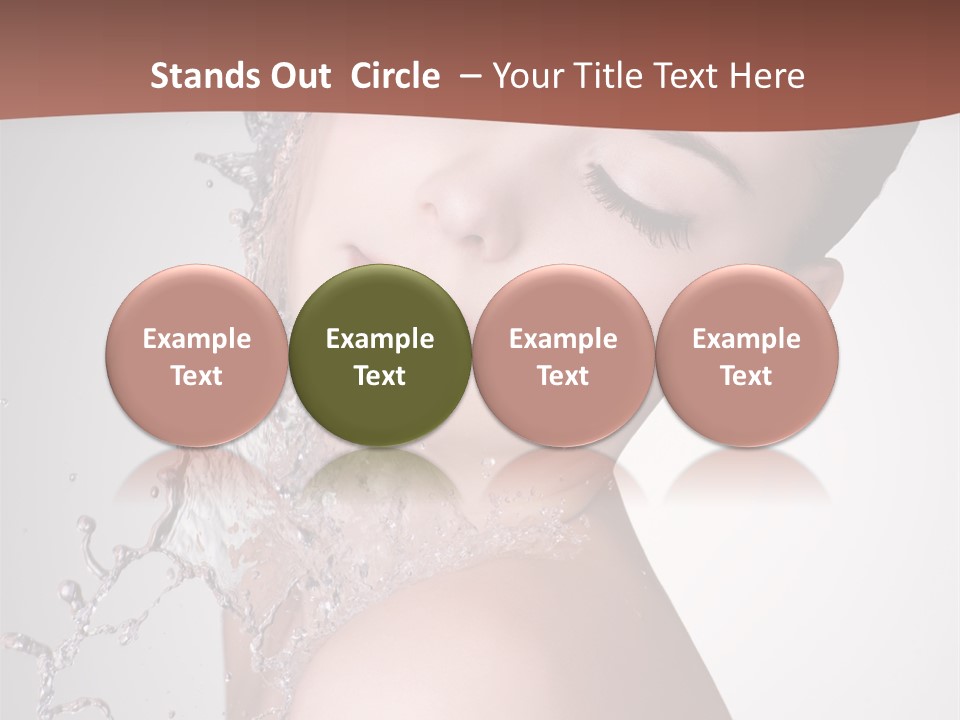 White Body Beautiful PowerPoint Template