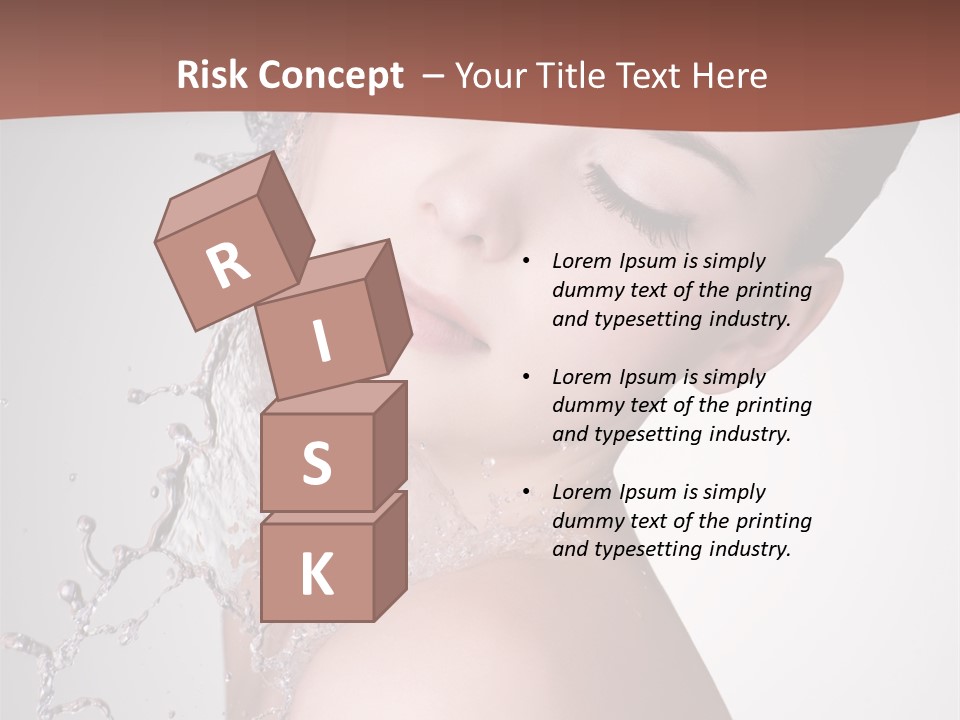 White Body Beautiful PowerPoint Template