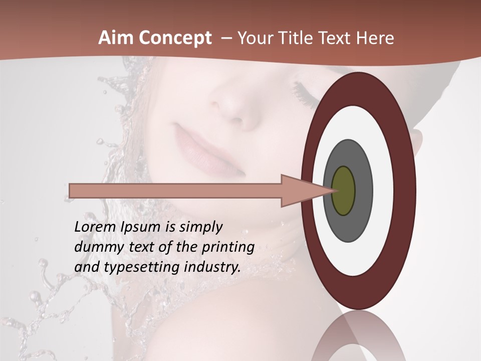 White Body Beautiful PowerPoint Template