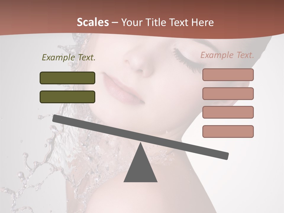 White Body Beautiful PowerPoint Template