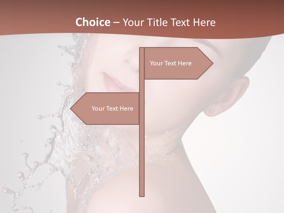 White Body Beautiful PowerPoint Template