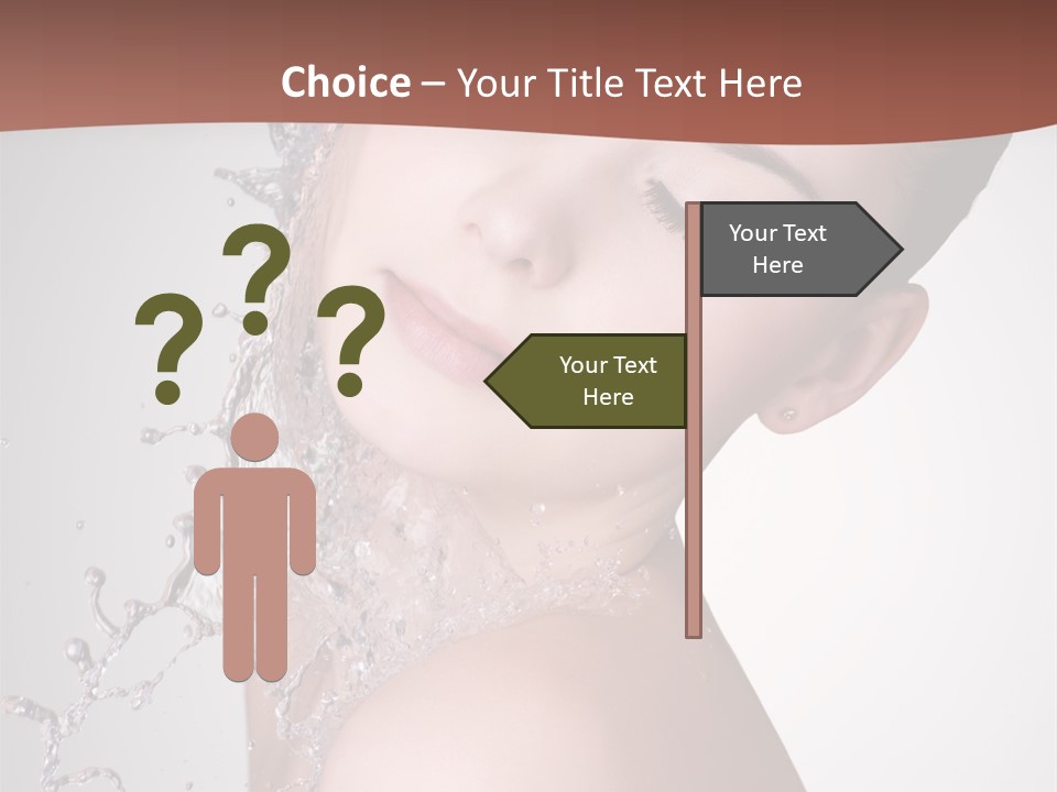 White Body Beautiful PowerPoint Template