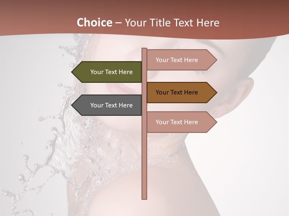 White Body Beautiful PowerPoint Template