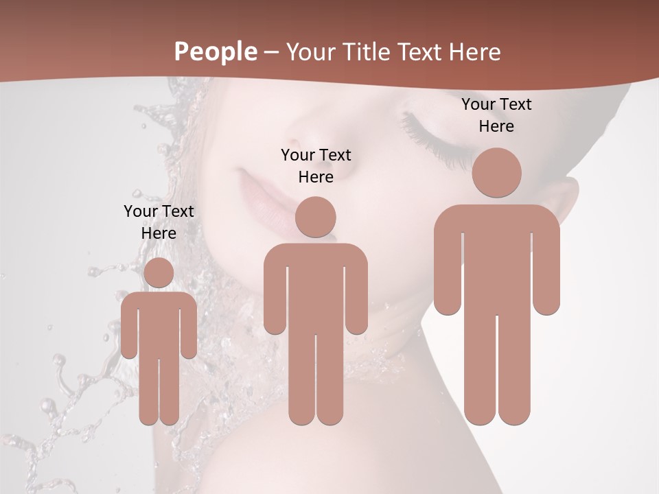 White Body Beautiful PowerPoint Template