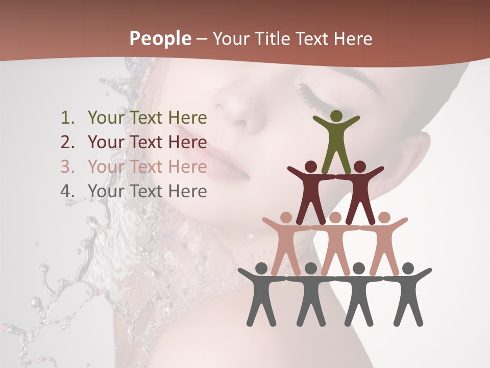 White Body Beautiful PowerPoint Template