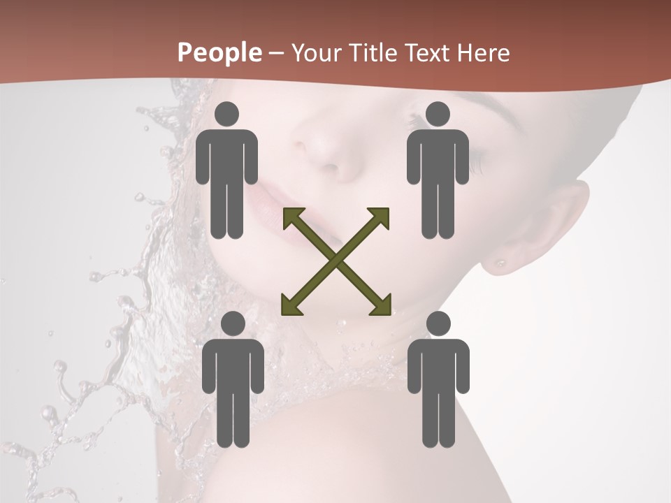 White Body Beautiful PowerPoint Template