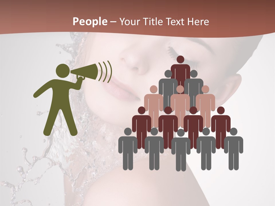 White Body Beautiful PowerPoint Template