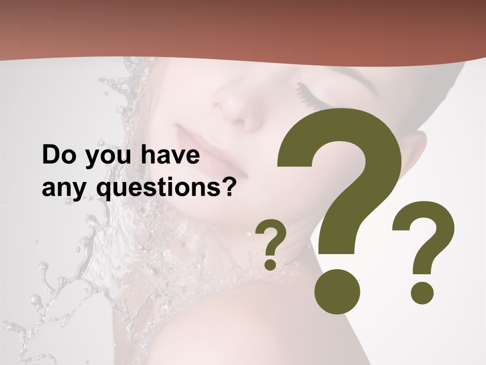 White Body Beautiful PowerPoint Template