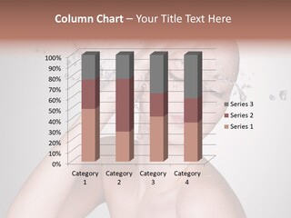 Colored Backgound Pure Caucasian PowerPoint Template