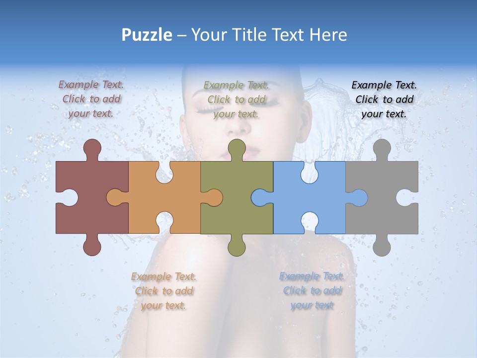 Woman Ceremony Children PowerPoint Template