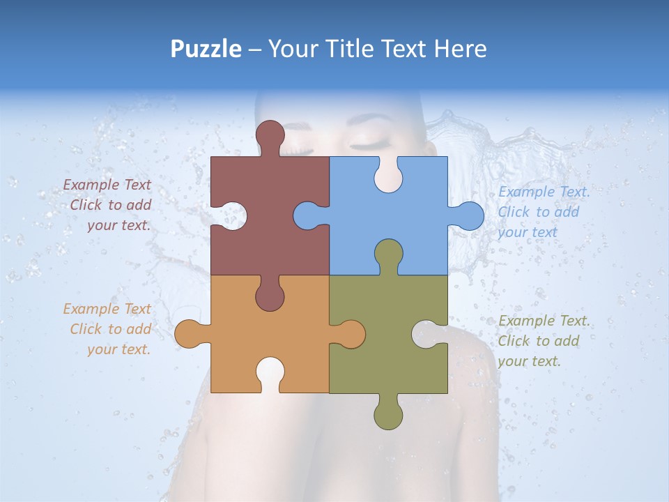 Woman Ceremony Children PowerPoint Template