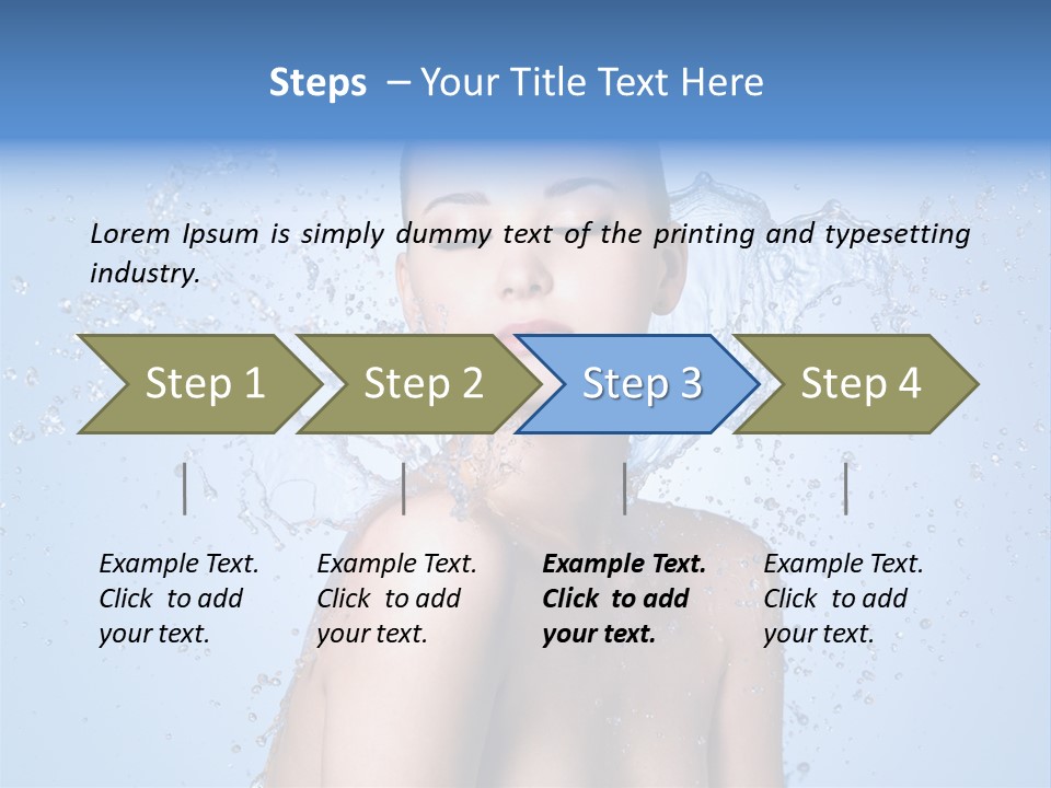Woman Ceremony Children PowerPoint Template