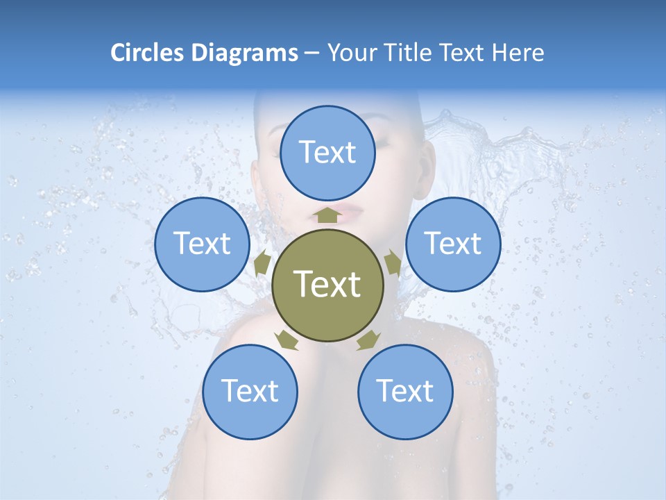 Woman Ceremony Children PowerPoint Template