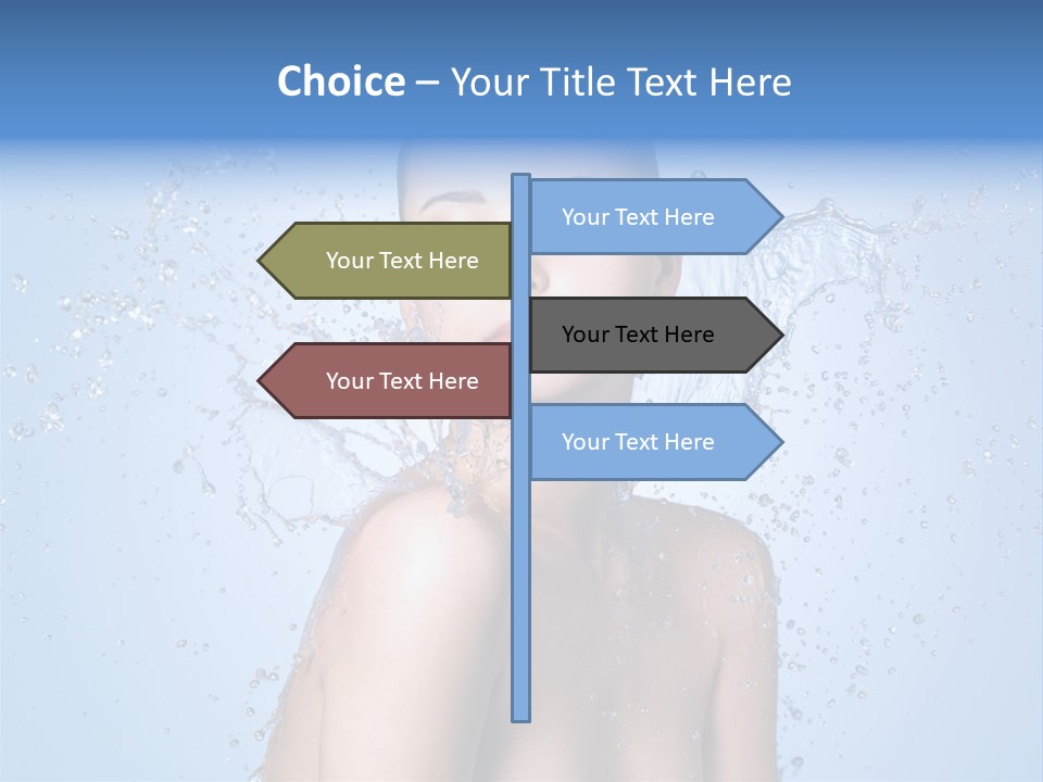 Woman Ceremony Children PowerPoint Template