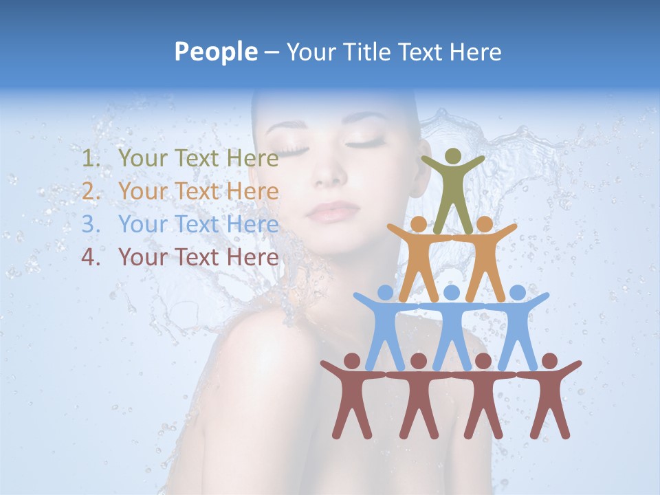 Woman Ceremony Children PowerPoint Template