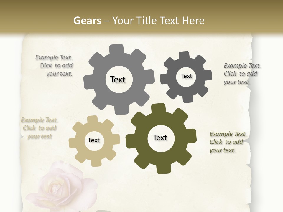 Liebe Nachricht Protokoll PowerPoint Template