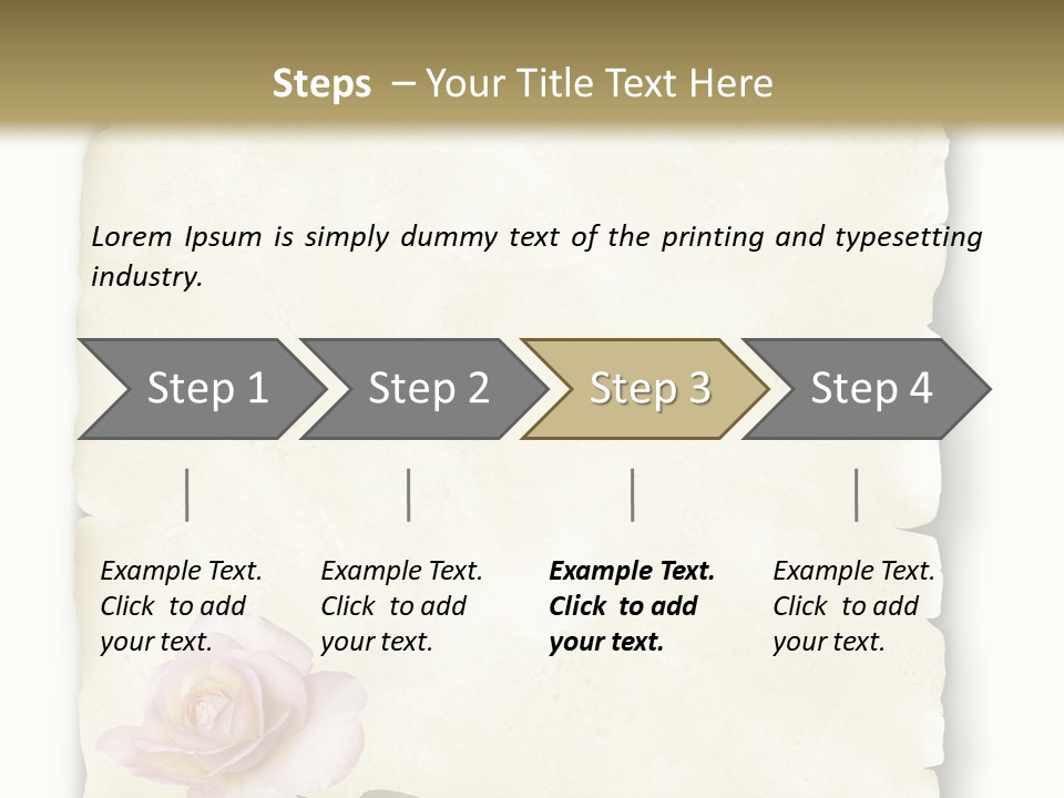 Liebe Nachricht Protokoll PowerPoint Template