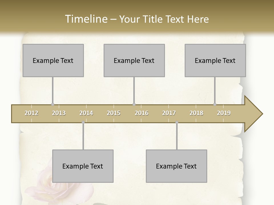 Liebe Nachricht Protokoll PowerPoint Template