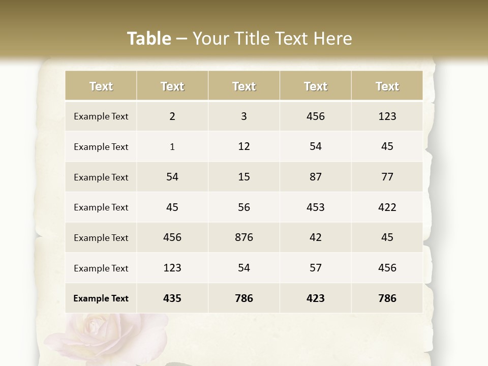 Liebe Nachricht Protokoll PowerPoint Template