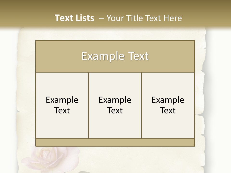 Liebe Nachricht Protokoll PowerPoint Template