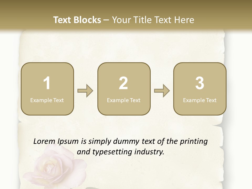 Liebe Nachricht Protokoll PowerPoint Template