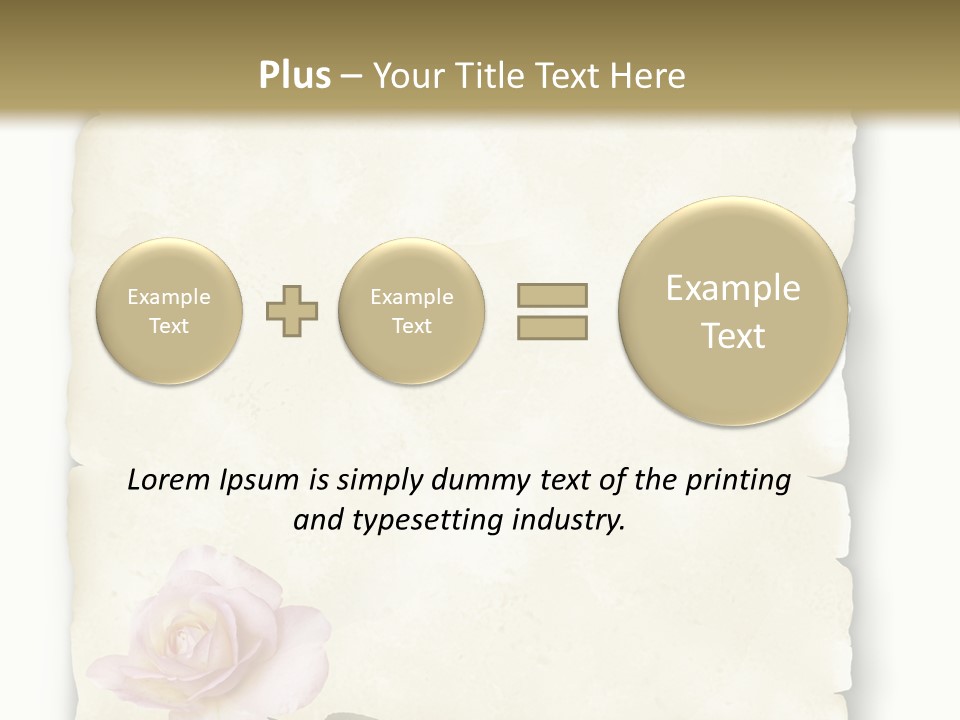 Liebe Nachricht Protokoll PowerPoint Template