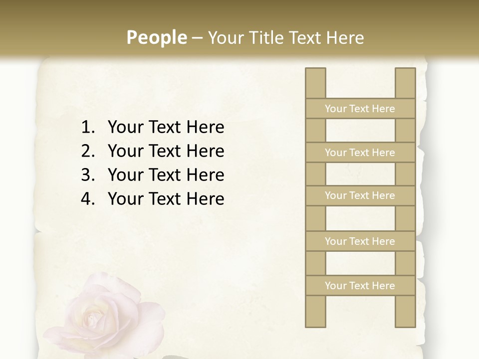 Liebe Nachricht Protokoll PowerPoint Template