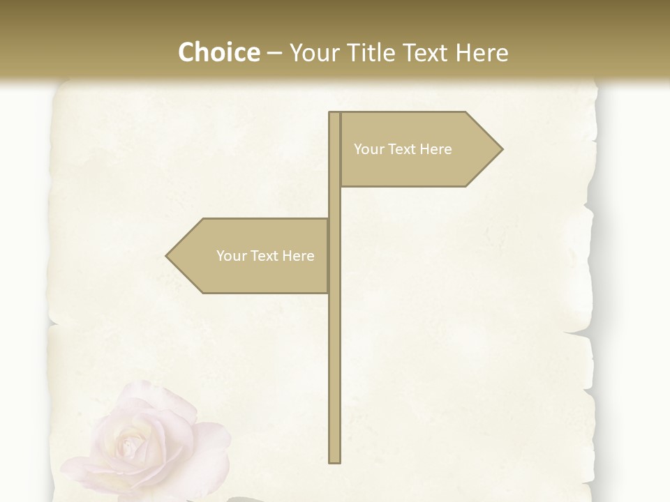 Liebe Nachricht Protokoll PowerPoint Template