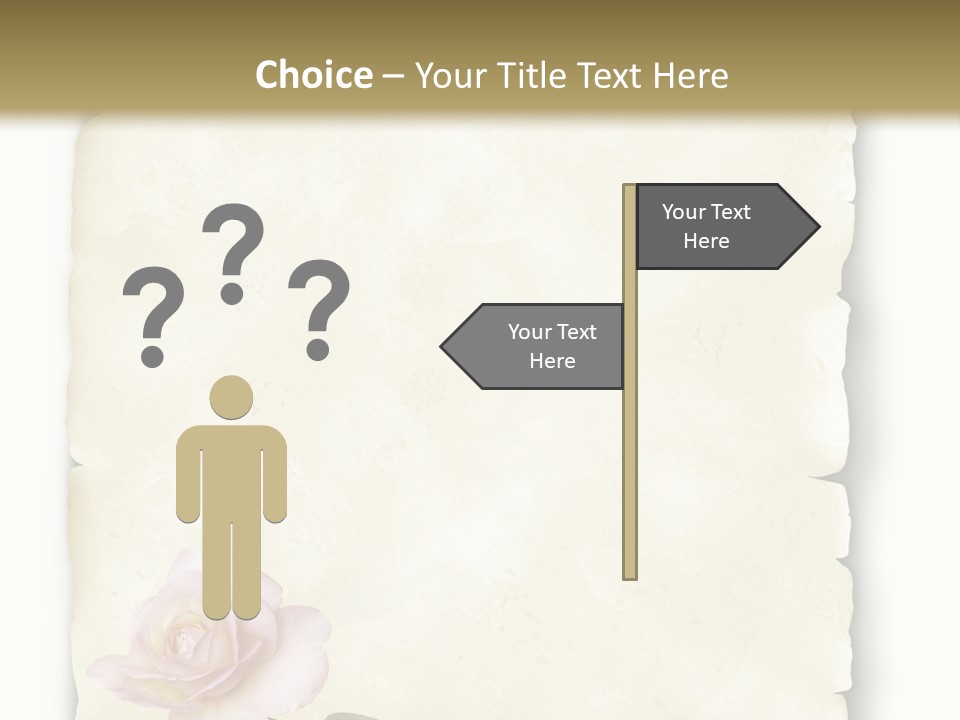 Liebe Nachricht Protokoll PowerPoint Template