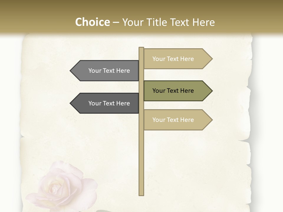 Liebe Nachricht Protokoll PowerPoint Template