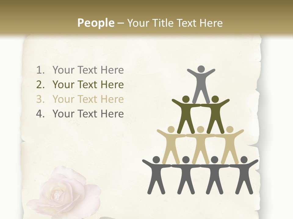 Liebe Nachricht Protokoll PowerPoint Template