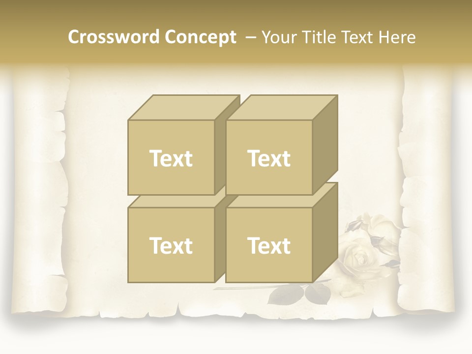 Antik Werbung Malen PowerPoint Template
