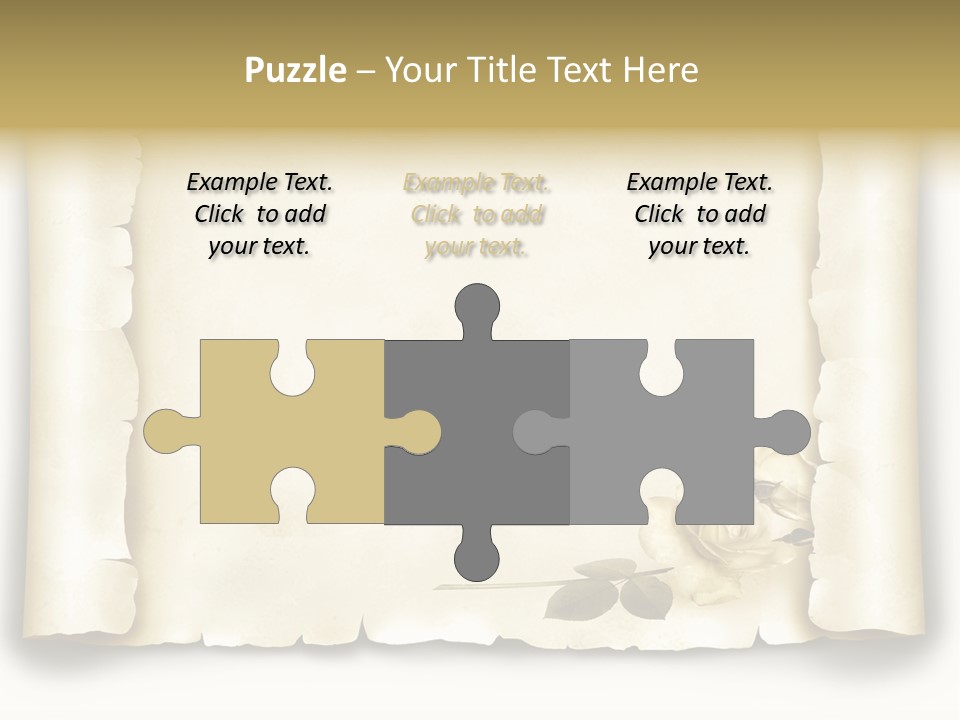 Antik Werbung Malen PowerPoint Template