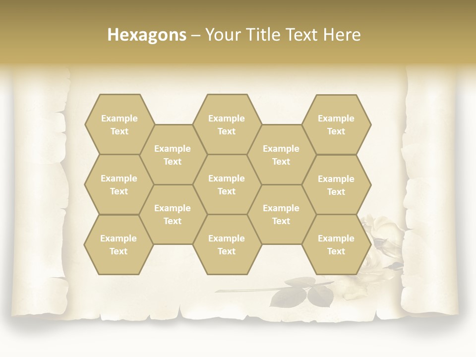 Antik Werbung Malen PowerPoint Template